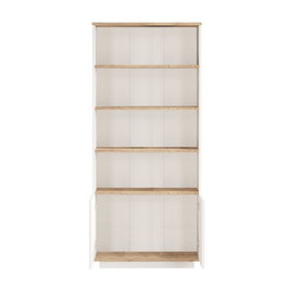 Hanah Home Estantería Fr16-Aw Pino Atlántico y Blanco